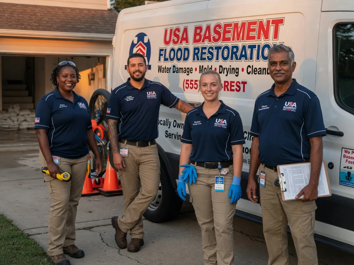 Basement Flood Cleanup company in Fairfield, IA